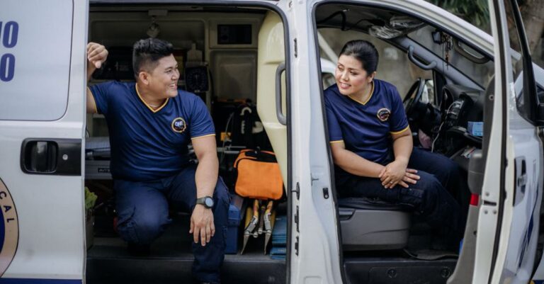 Healthcare Systems - Man Wearing Blue Shirt